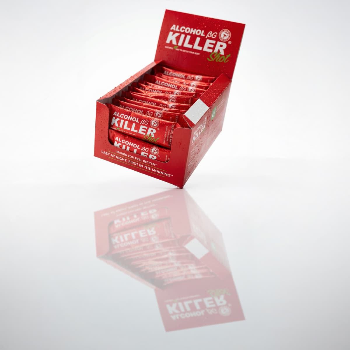 Alcohol Killer Shot sachet front pack